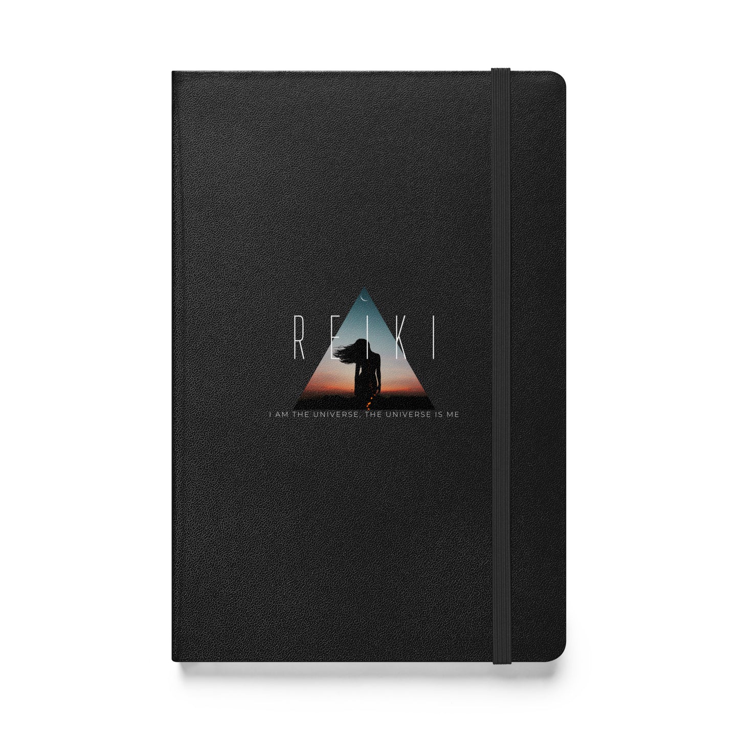 I am the universe Reiki triangle Hardcover bound notebook