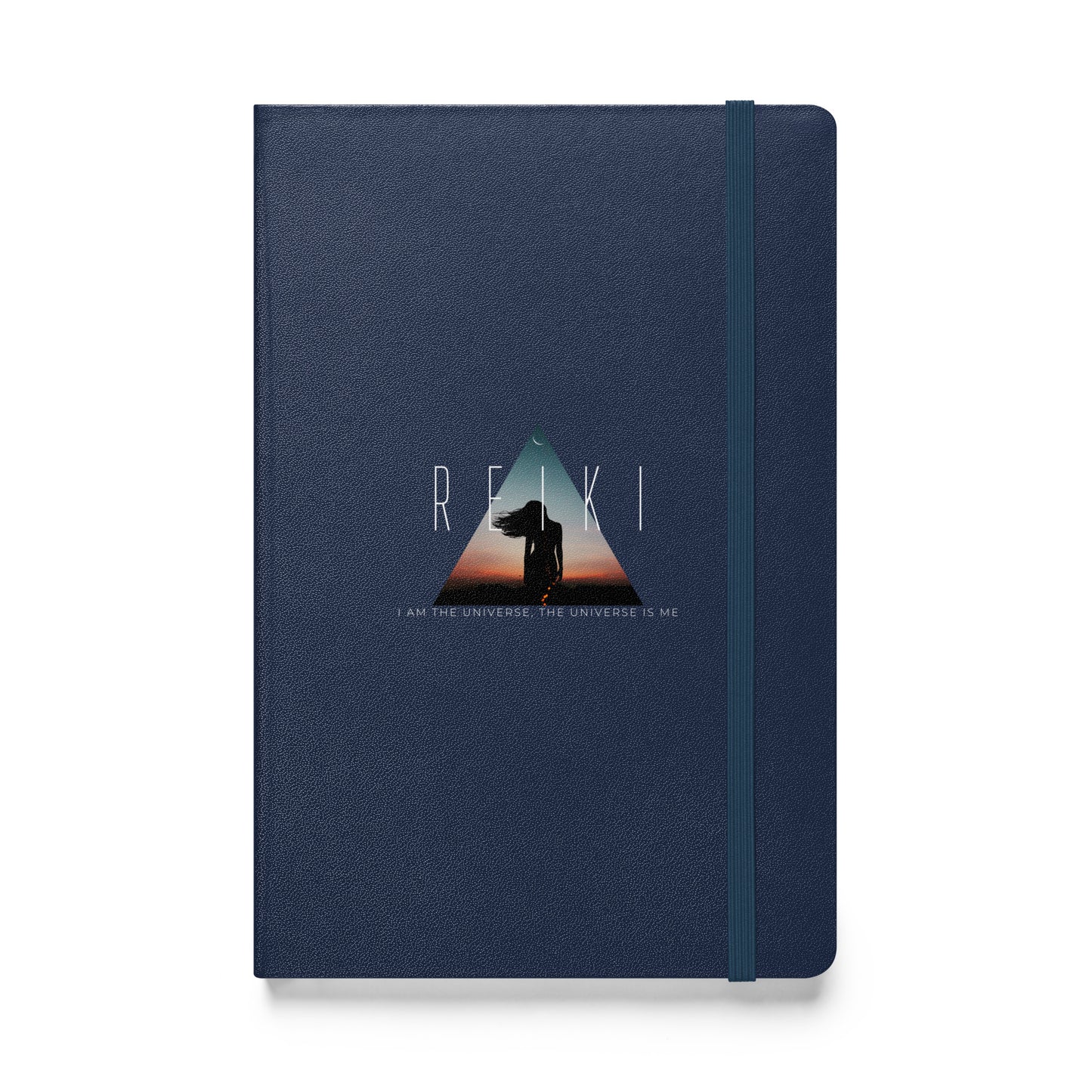 I am the universe Reiki triangle Hardcover bound notebook