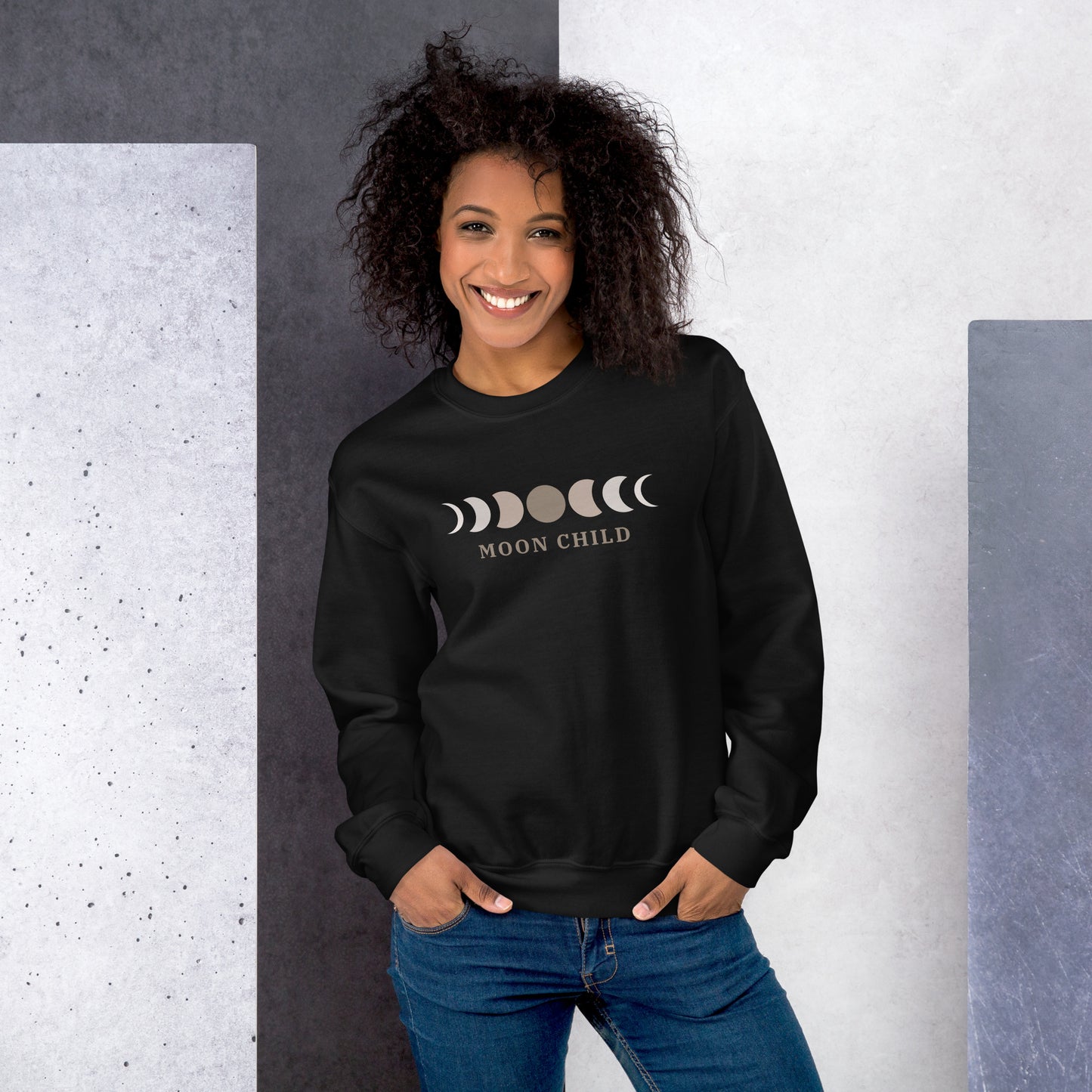 Moon Child - Unisex Crew Sweatshirt