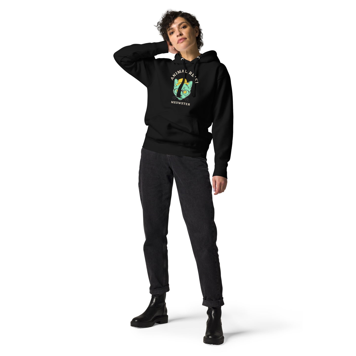 Animal Reiki Meowster - Unisex Hoodie