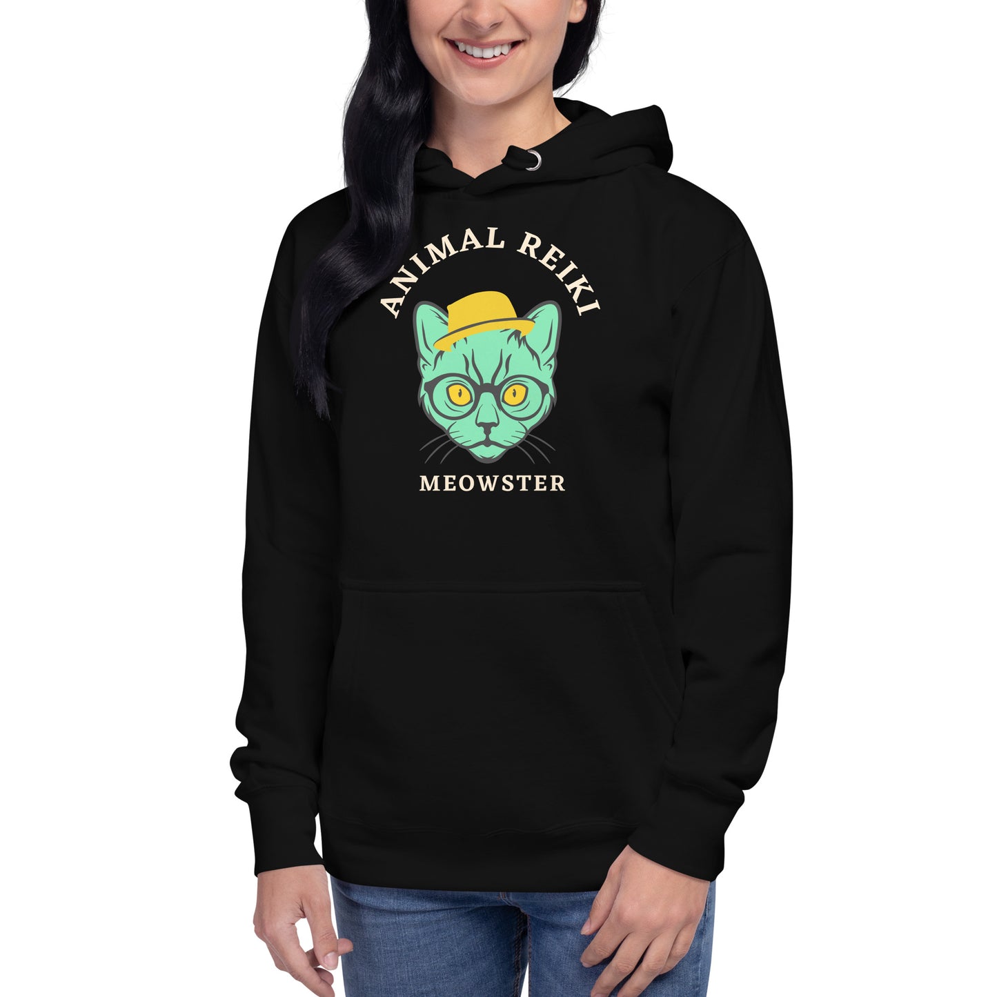 Animal Reiki Meowster - Unisex Hoodie