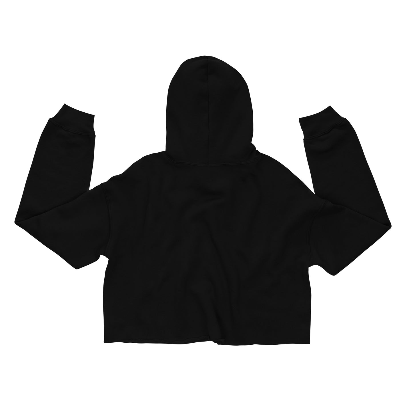 I am the universe triangle - Reiki Crop Hoodie